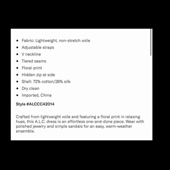 ALC Marian Floral Maxi Dress - Picture 10 of 10